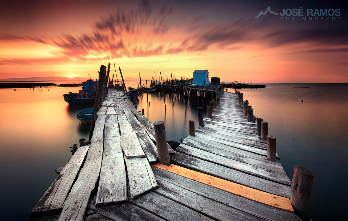 Landscape photography image shot in the Palafite Pier of Carrasqueira by José Ramos from Portugal