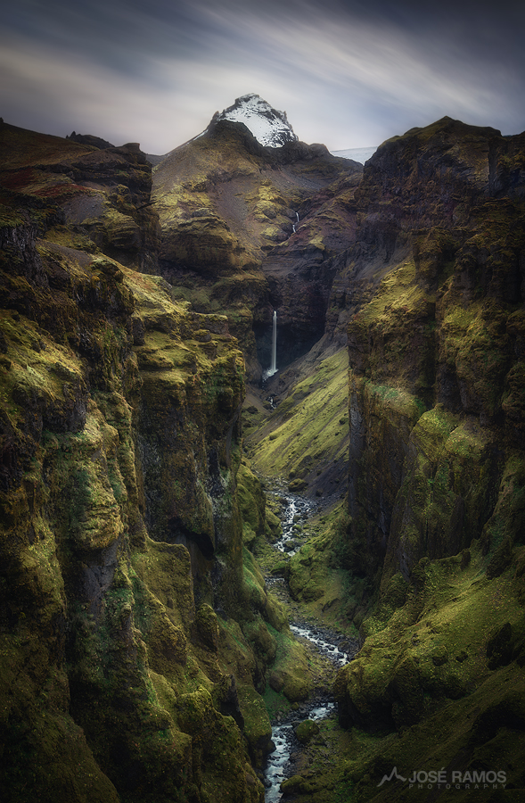 Secret Canyon photo made in Iceland, shot by landscape photographer José Ramos